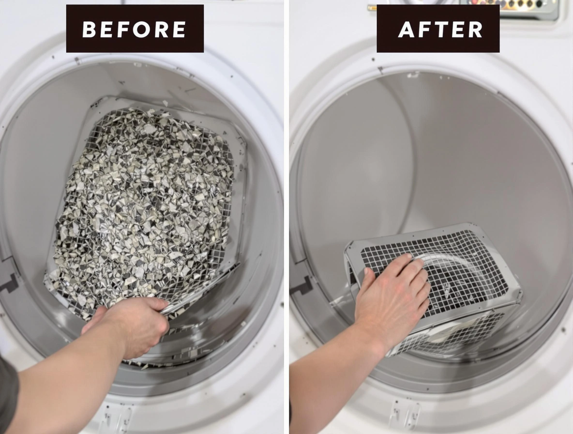 Professional lint trap cleaning by Morrow Dryer Vent Cleaning in Morrow