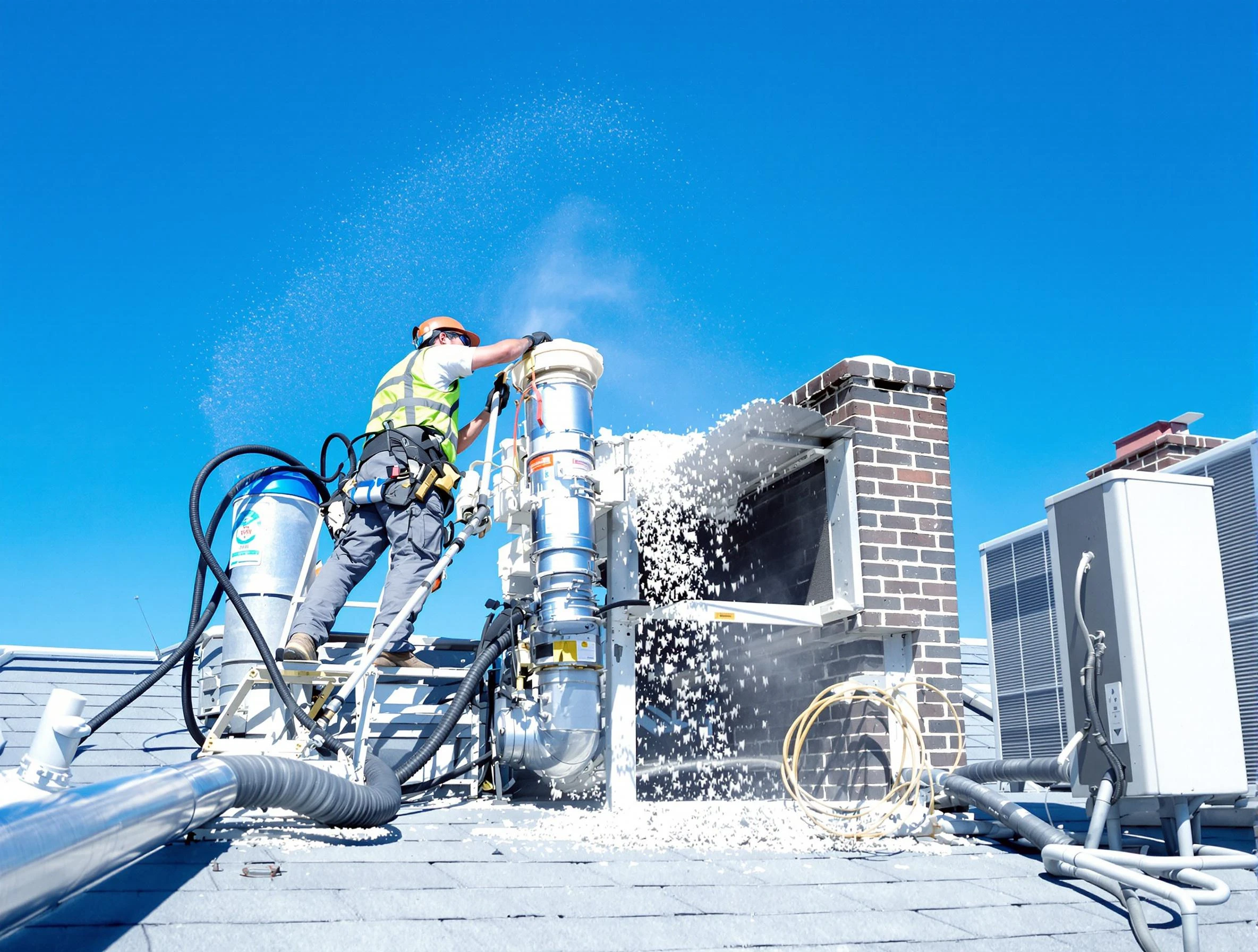 Expert roof dryer vent cleaning by Morrow Dryer Vent Cleaning in Morrow