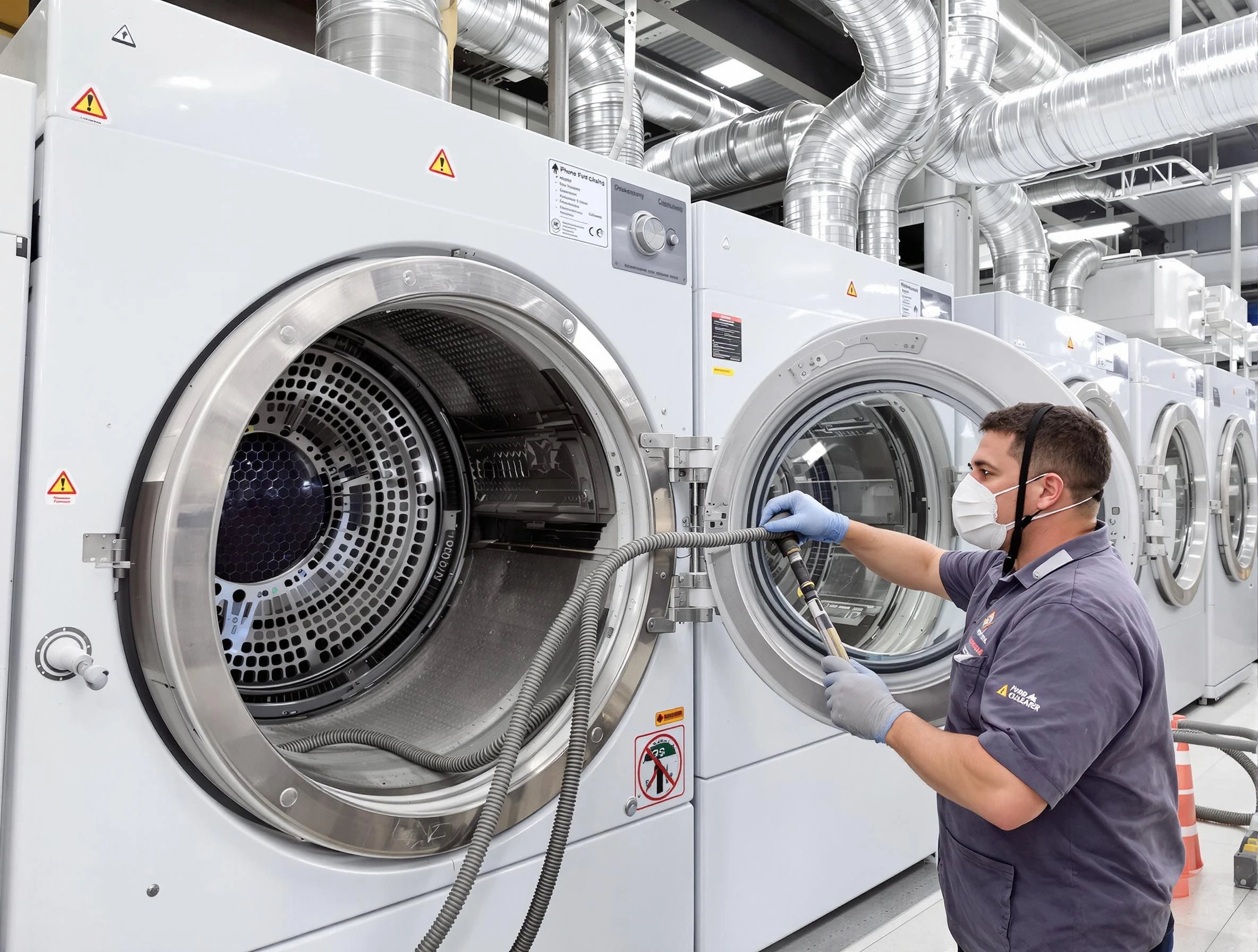 Industrial-grade dryer vent cleaning by Morrow Dryer Vent Cleaning in Morrow